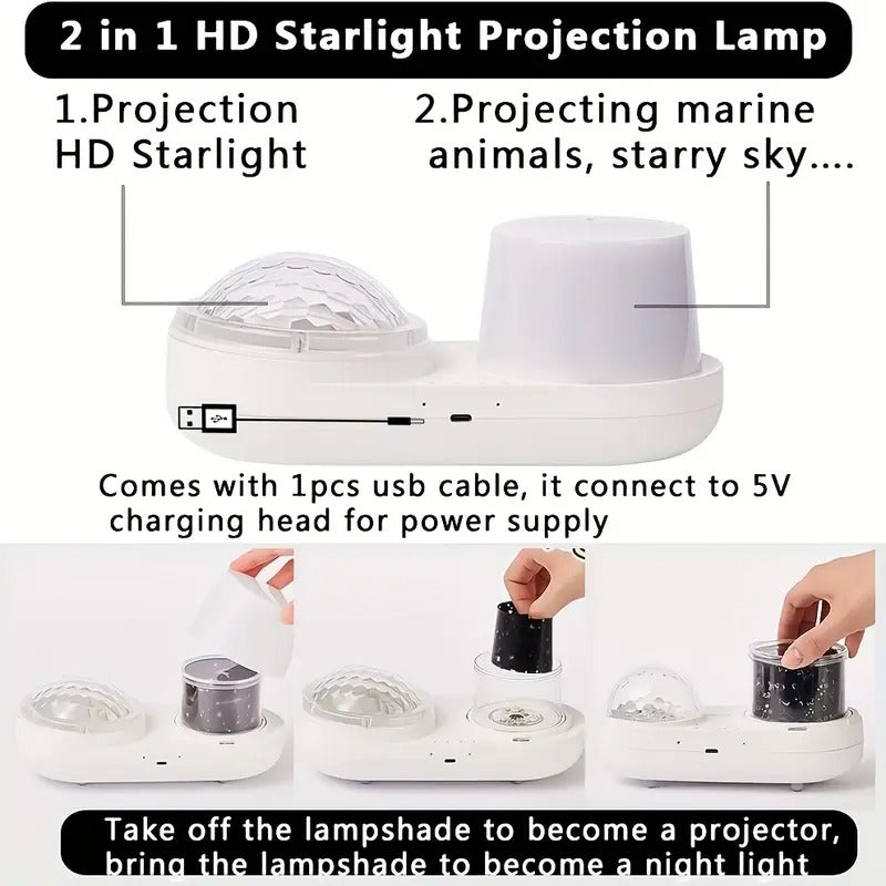 1pc star led night light projector light girls - Temu