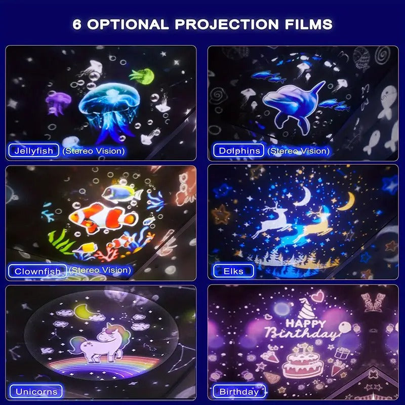 1pc star led night light projector light girls - Temu